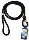 Parodinis pavadėlis storas juodas 1.20m/10mm